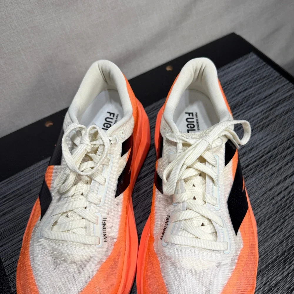 New Balance FuelCell Rebel v4 Shoes - Womens 8.5 - Orange WFCXCC4 Running